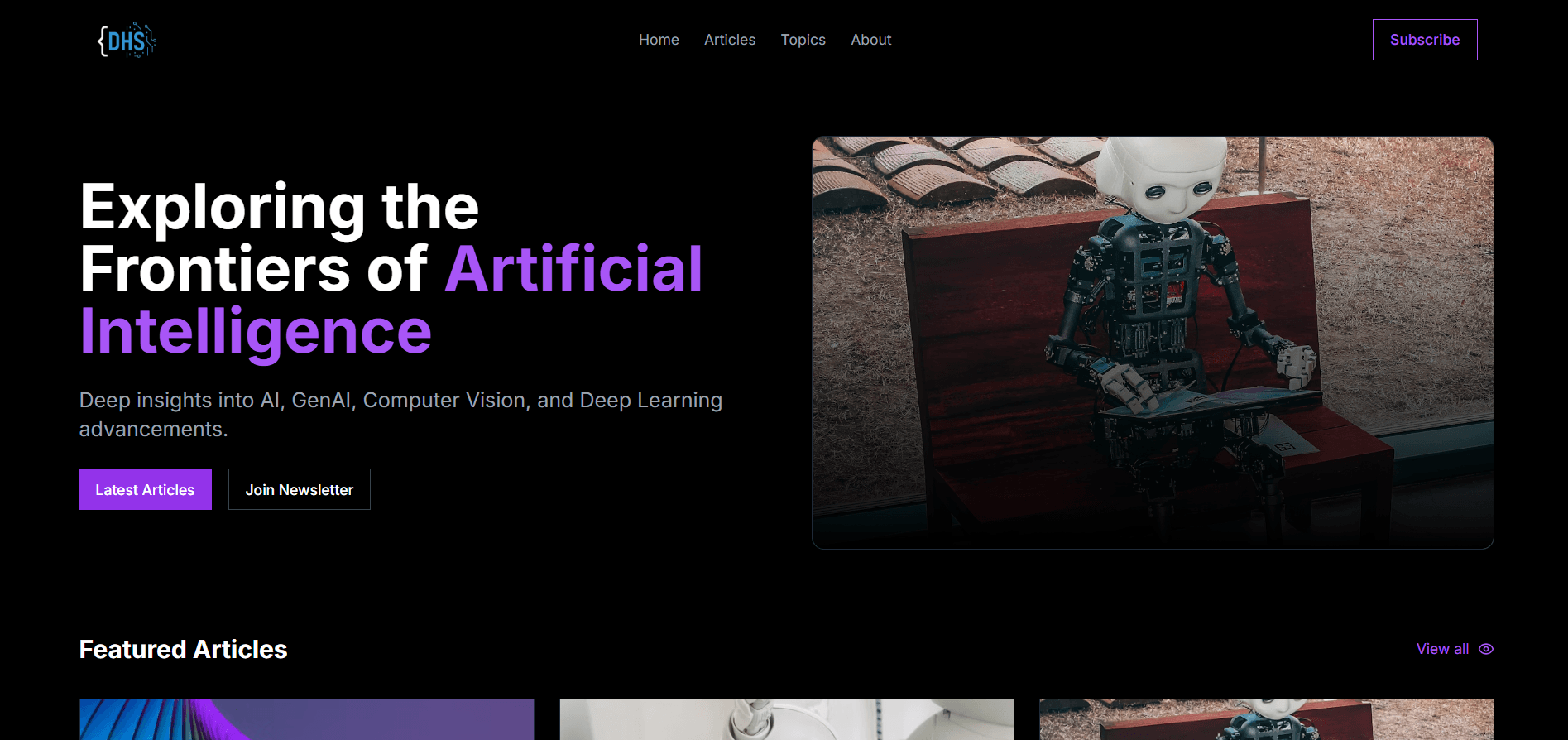 Modern Blogging Platform